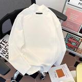 德绒半高领打底衫男冬季宽松简约纯色百搭保暖长袖t恤my3817p35，男装T恤，星座204-3