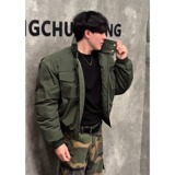 网图美式棉服外套男冬季短款加厚硬汉工装夹克棉衣m5016p85，男装夹克，星座204-3