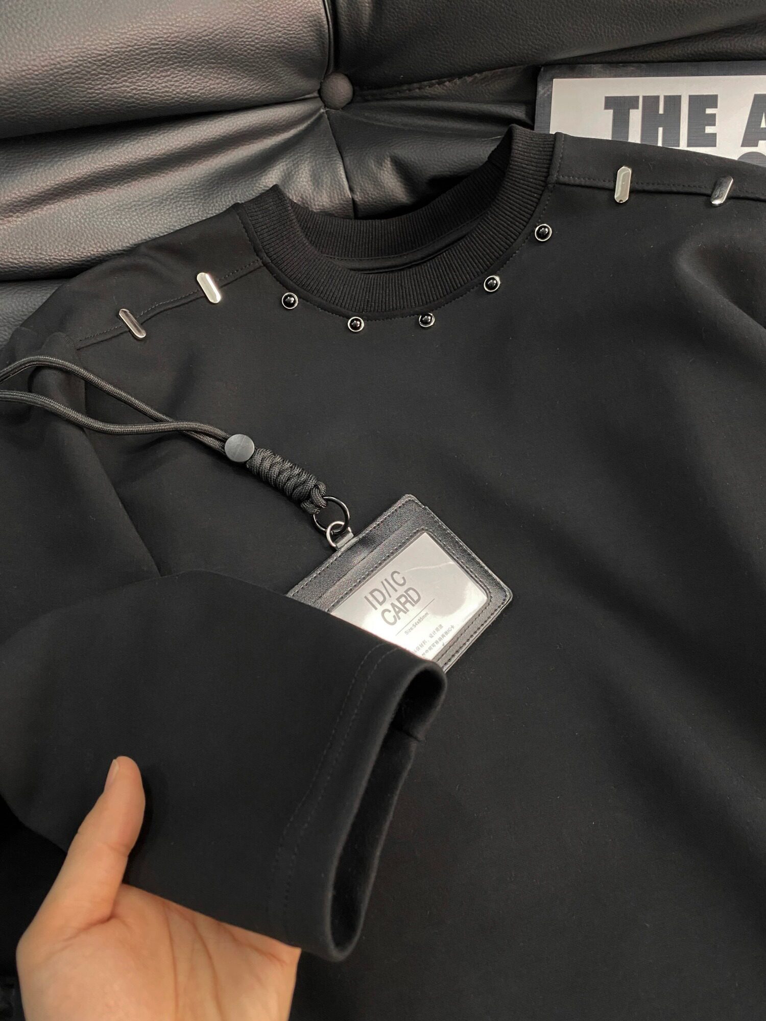 高品复古圆领卫衣男春季潮牌宽松休闲长袖上衣外套w318p48，女装短外套，星座204-3