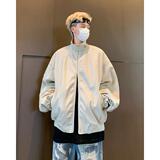 美式复古立领黑色pu皮机车服外套男潮流痞帅皮衣外套py172p60，男装皮衣，星座204-3