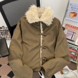 棉服文艺简约日系百搭潮流原宿气质慵懒时尚保暖棉衣m316p105，男装棉衣，星座204-3