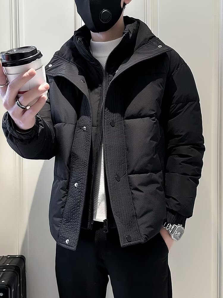 网图冬季立领棉服男加厚保暖棉衣外套痞帅棉袄潮m608p90,男装棉衣,星座204-3