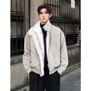 网图 高品美式座山雕毛领棉服男冬季加厚保暖棉衣外套m8237 p130，男装棉衣，星座204-3