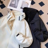 机能冲锋衣棉服男冬季加厚三合一可拆卸摇粒绒情侣夹克jk670p80，男装夹克，星座204-3