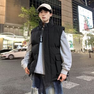 重磅潮流气质原宿ins慵懒马甲百搭简约文艺工装外套mj806 p65图片