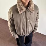 网图高品美式复古翻领棉服男冬季潮牌宽松休闲棉衣外套m280p90，男装棉衣，星座204-3