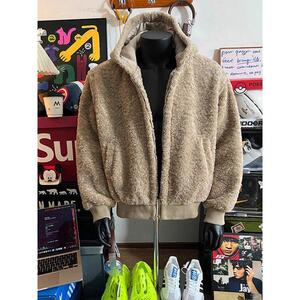 网图 冬季连帽棉衣外套男加厚保暖宽松棉服痞帅棉袄m9018 p95图片