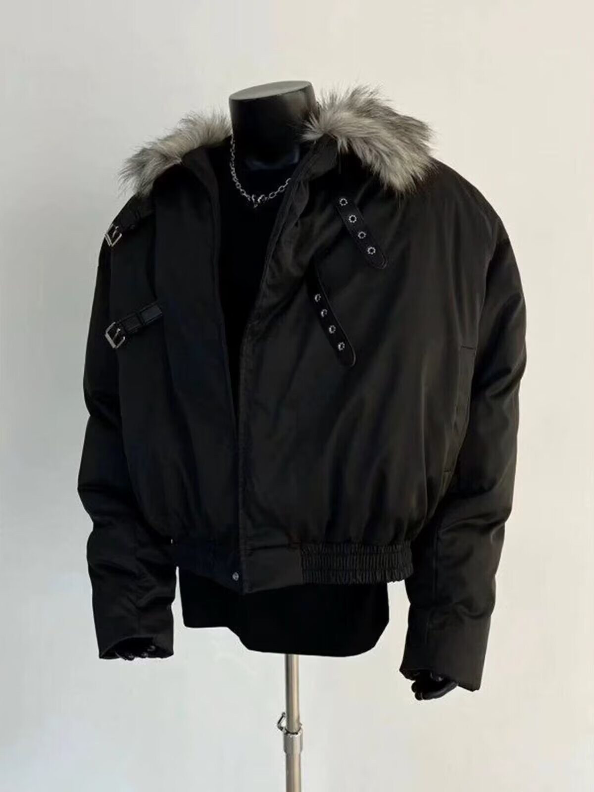 网图冬季座山雕毛领棉服男加厚保暖棉衣外套棉袄潮m6030p95,男装棉衣,星座204-3