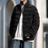 美式复古立领棉服男冬季潮牌宽松休闲棉衣外套m9012p70，男装棉衣，星座204-3