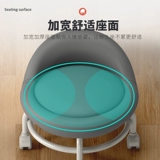 Слим -колесный карликовый мебельный табурет для детского стула Детский шаг ступчатый стул красавица швейное кофейное столик круглый табурет Wanxiang колесный табурет