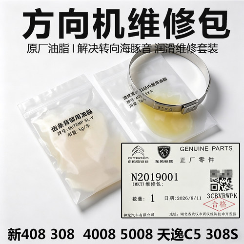 标致雪铁龙方向机海豚音维修包