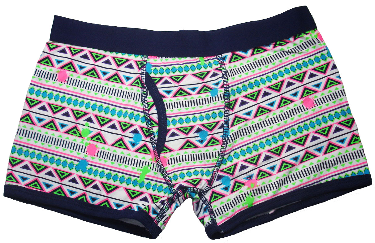 男童民族风平角内裤