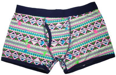 男童民族风平角内裤