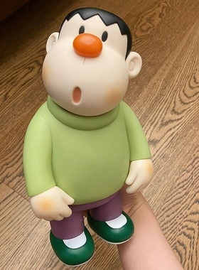 胖虎手办桌面摆件办公桌家居饰品客厅玄关装饰品摆件呆萌家居装饰