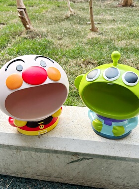 三眼仔收纳摆件钥匙玄关客厅桌面装饰品创意家居可爱卡通置物