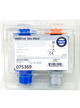 原装HID FAGOO HDP5600证卡打印机彩色带075369转印膜075367
