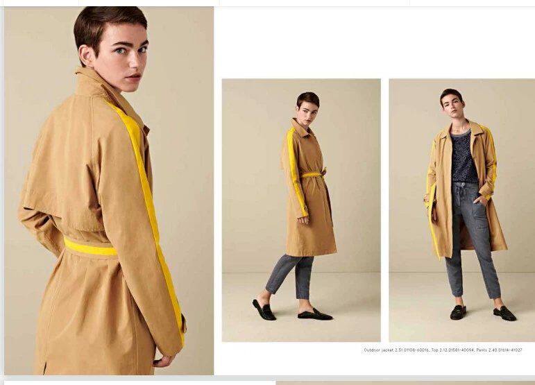 sandwich_荷兰原创福利款全棉衬衫领时尚款风衣r2-65808