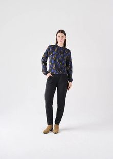 Sandwich_荷兰设计师春秋款装女简约百搭弹力高腰休闲裤1849