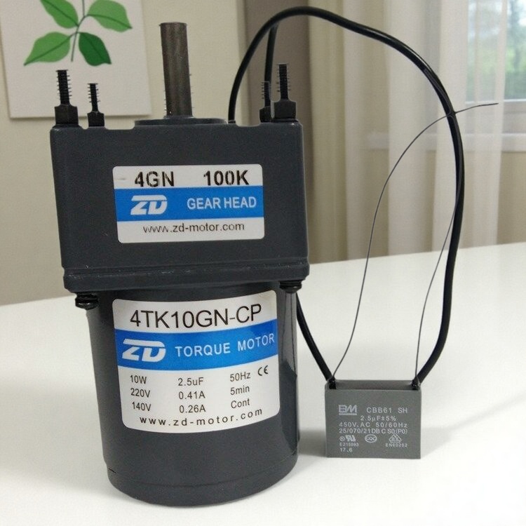 中大交流电机4TK10GN-CP+4GN100K