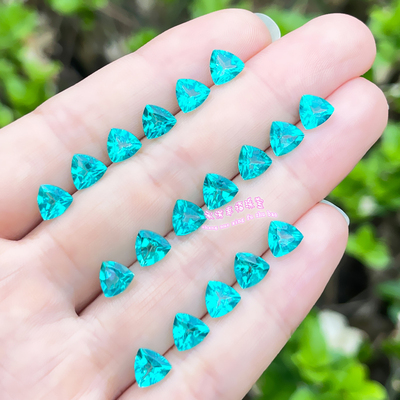 天然托帕石裸石戒面帕拉伊巴色