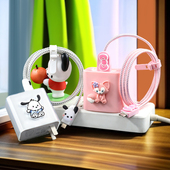 适用p70华为Pura70 MateX6数据线保护套66W充电器线缠绕绳 mate70