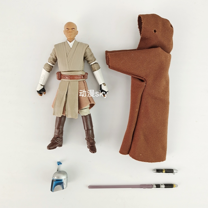 星球大战tvc梅斯云度绝地大师3.75可动人偶兵人模型玩具克隆战争A