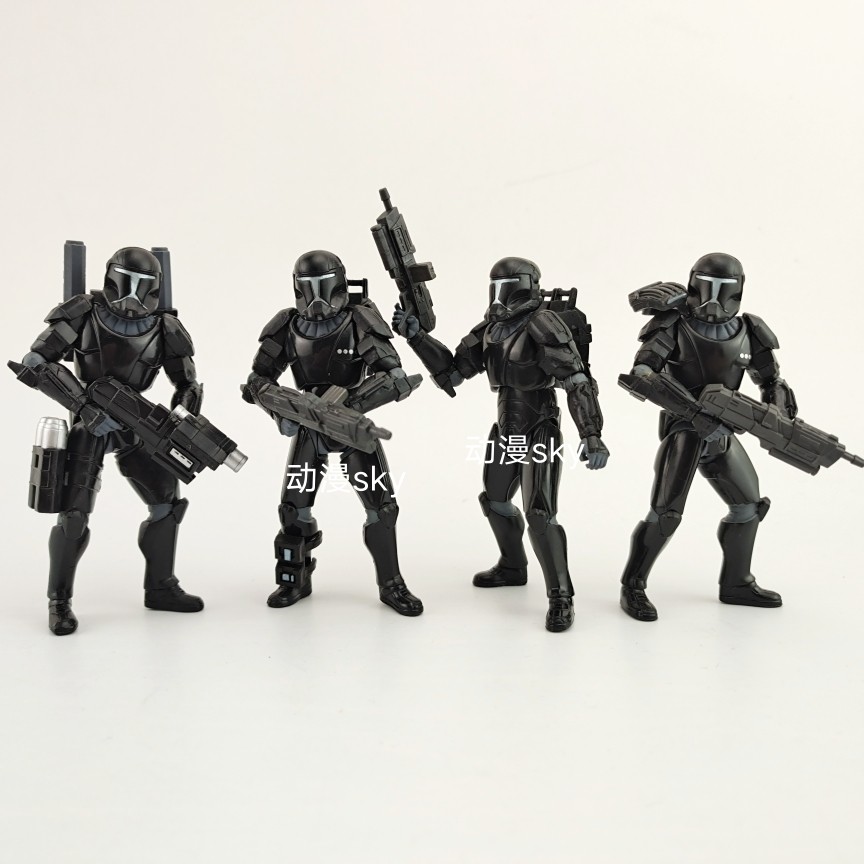 绝版星球大共和国突击队欧米茄小队曼达洛人3.75人偶克隆兵人模型