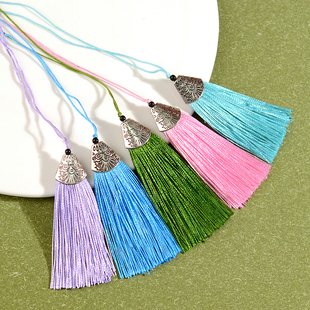 流苏穗子古风汉服压襟饰品服饰挂件工艺品挂饰仿古银鱼嘴铁帽吊穗