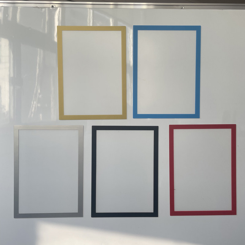 磁性画框装裱儿童奖状收纳照片展示贴黑板白板冰箱磁力相片贴墙贴