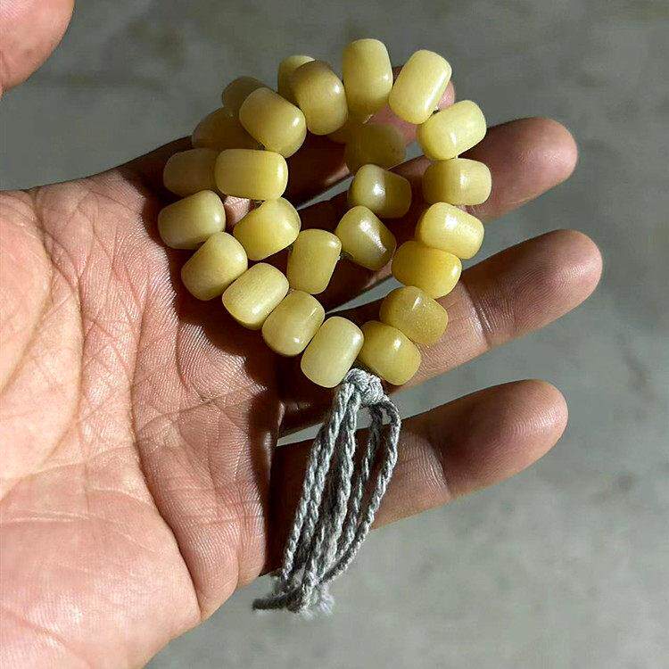 驼骨手持方形三角形个性手串民族风文玩素珠几何形状手串