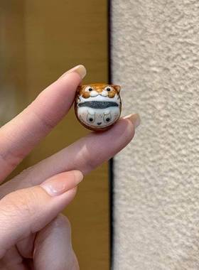 象牙果根付拉布布diy配件手工手绳项链文玩佛珠挂件手串配饰品