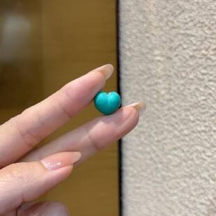 菱镁矿拉丝屁桃diy配件手工编织手绳项链文玩佛珠挂件手串配饰品