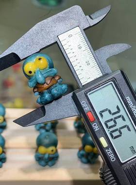 象牙果根付章鱼哥配件手工diy文玩佛珠挂件手串配饰隔珠