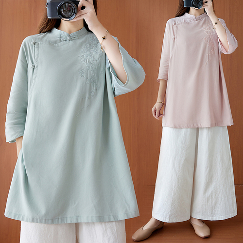 淼淼文艺大码女装 ZZWYDMNZ617