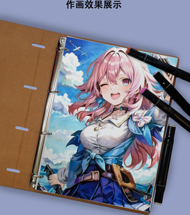 A4漫画本马克笔绘画本针管笔本子彩铅本手绘本手账本画巢牌