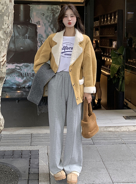 已现货 黄色皮毛一体2B110-3523-P185-K268