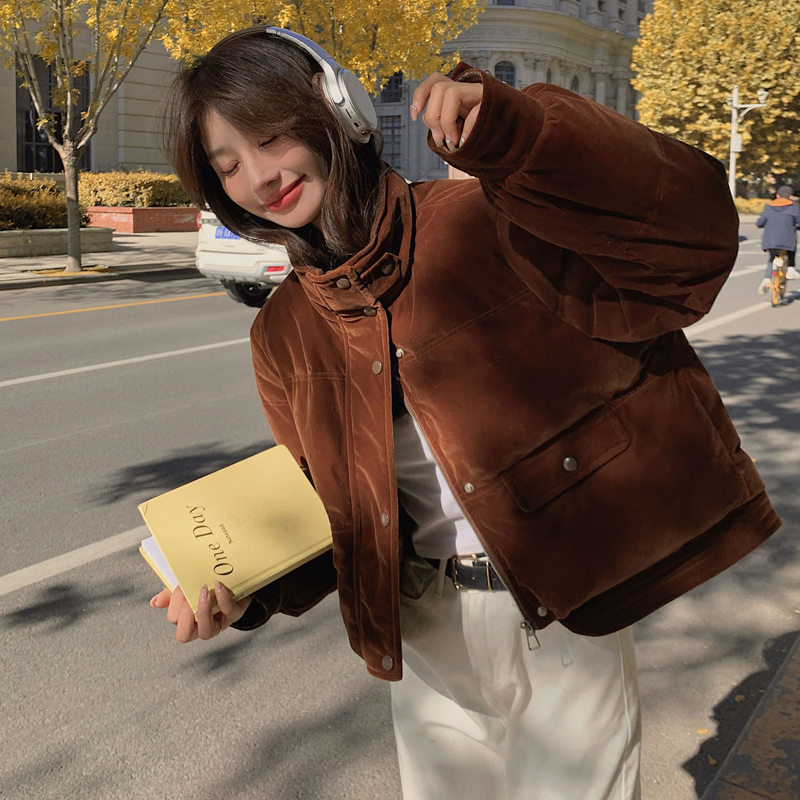 丝绒羽绒服 290A-3323-P260-K378