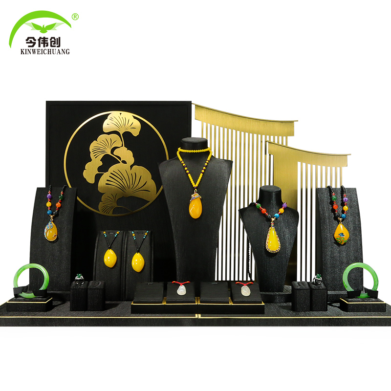 首饰高档套装橱窗陈列摆放台道具