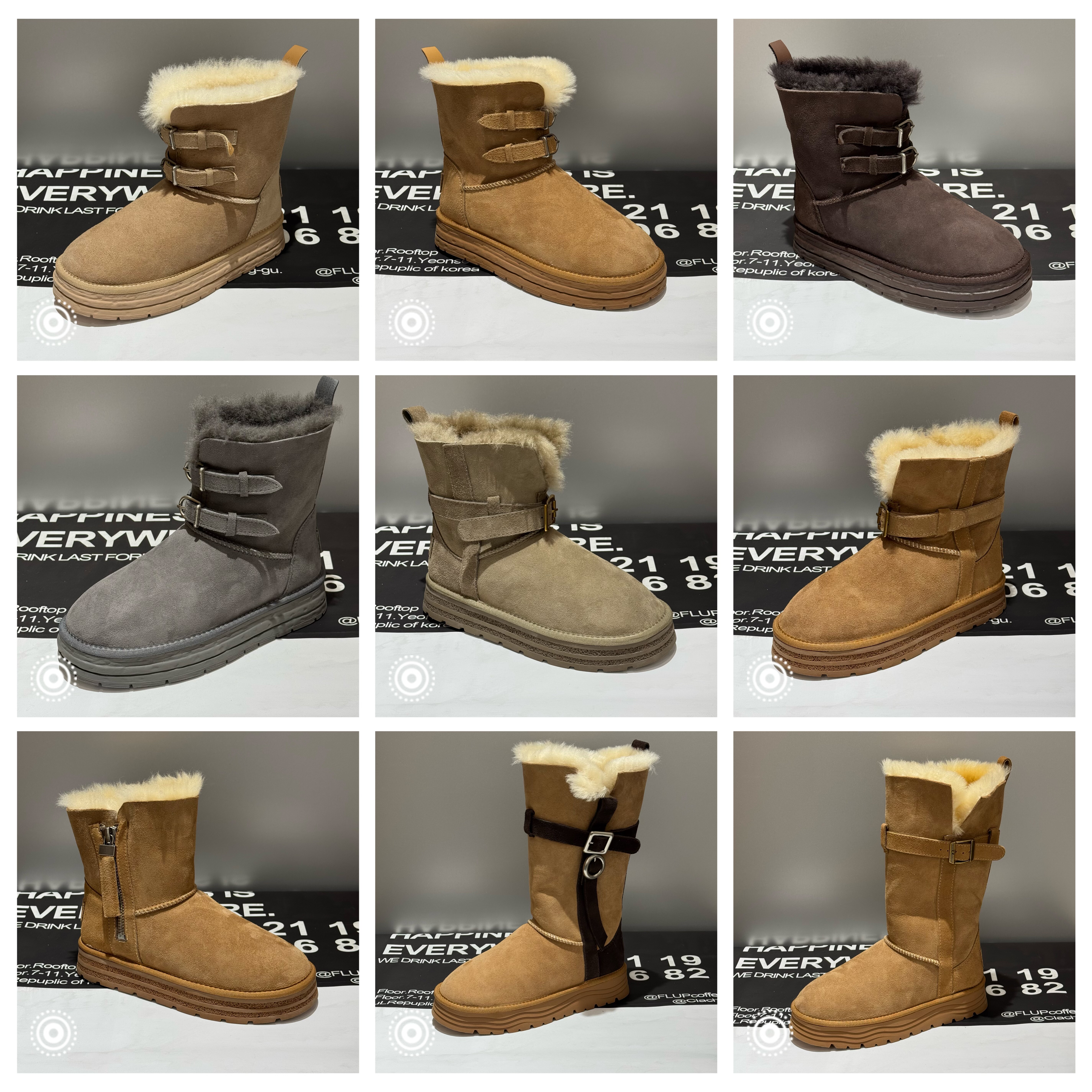 特价处理皮毛一体雪地靴25冬季新款女鞋百搭休闲防滑加绒保暖棉鞋