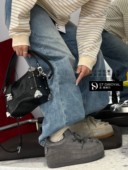 女鞋 欧洲站厚底系带百搭时尚 面包鞋 圣德俪尔2026春季 胖丁休闲鞋 潮