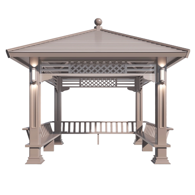 天裕成铝合金凉亭防腐防晒不褪色