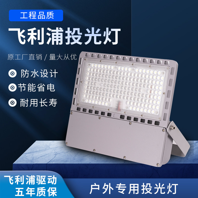 飞利浦投光灯防水户外照明工矿灯庭院厂房灯球场灯广告招牌灯