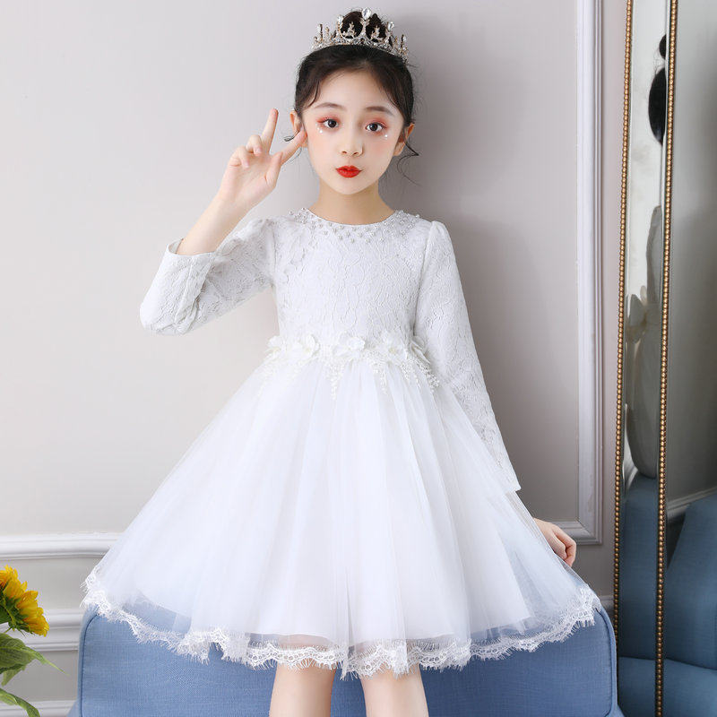 春秋冬女童长袖连衣裙儿童加绒公主裙子蓬蓬纱裙大童表演出礼服装,童装/婴儿装/亲子装,连衣裙,淘宝优惠券,粉丝福利购,淘宝优惠卷