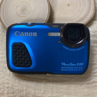 Canon D30D20全高清三防数码 PowerShot 佳能 相机防水防尘防摔