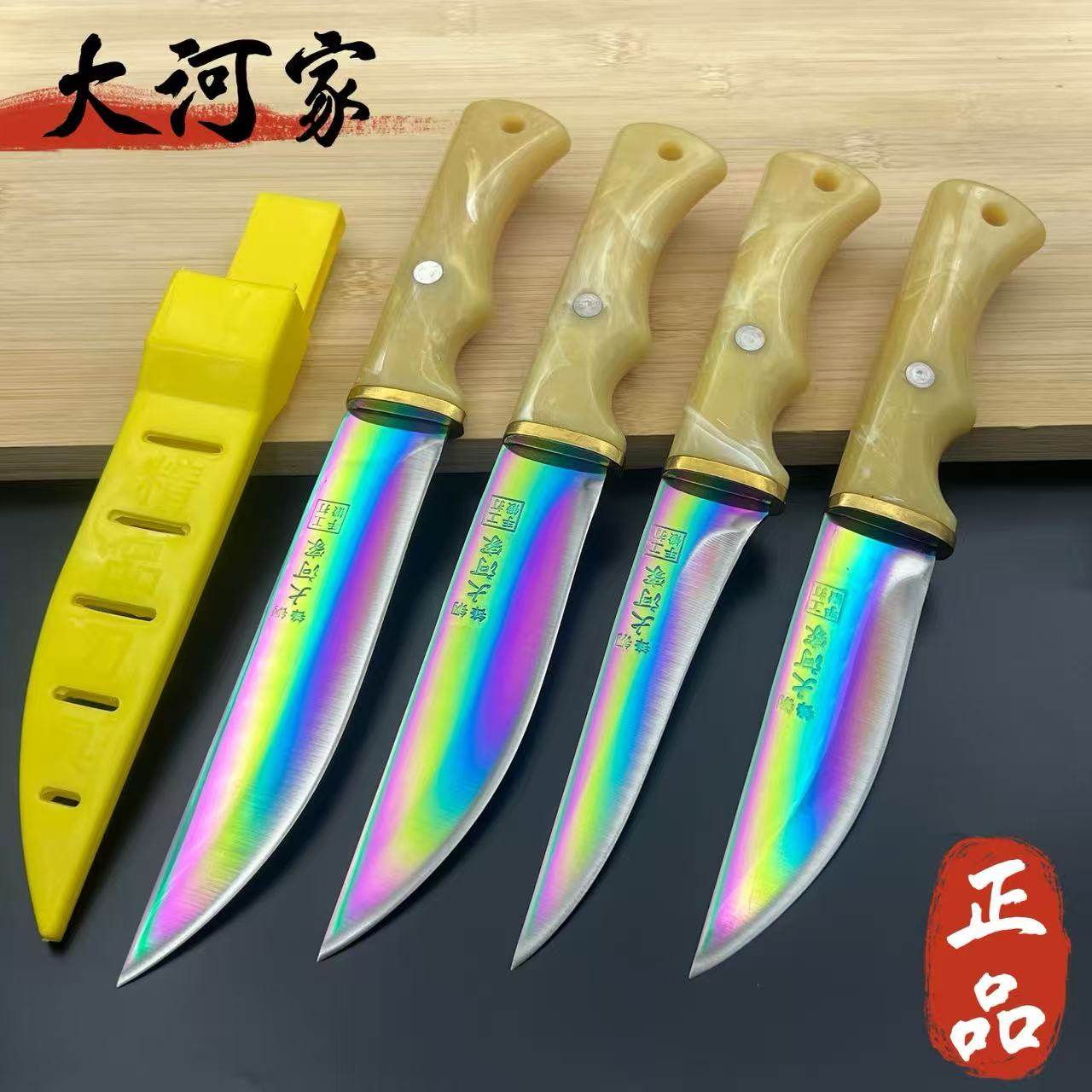 手工锻打德国钢剔骨刀屠宰用刀卖肉刀杀羊分割刀割肉刀杀猪切肉刀
