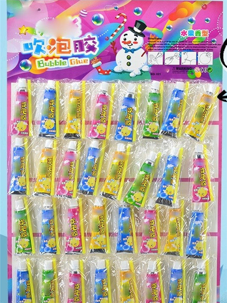 BUBBLE GLUE BLOWING WAVE GLUE LARGE SPACE BALLOON CHILDREN AFTER 80 BLOWING BUBBLES IS NOT EASY TO BREAK NOSTALGIC TOYS