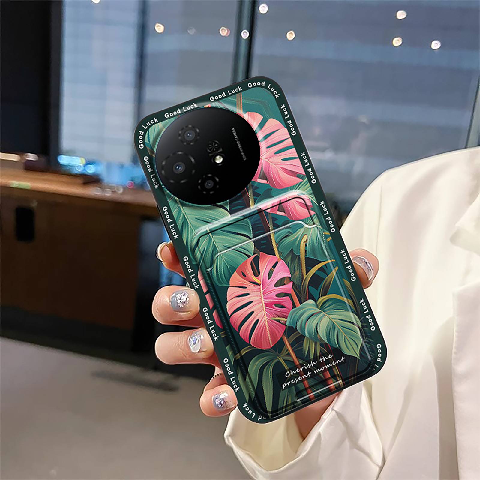 适用TCL 60 XE NxtPaper手机壳搞怪硅胶插卡个性放照片趣味零钱