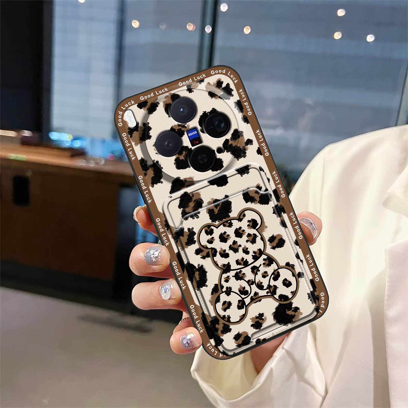 适用VIVO X300手机壳防尘萌宠卡套潮流搞怪青春涂鸦趣味数码