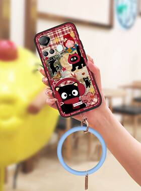 适用Itel S18/Vision5/S663L手机壳男女款硅胶奢华可爱卡通散热