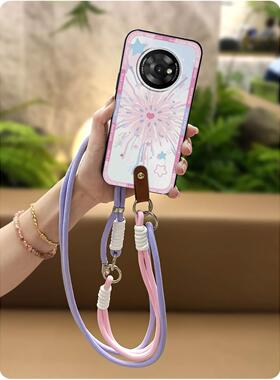 适用TCL Suixuetang M1/随学堂M1/OneTouch T615N手机壳质感全包边创意散热挂脖手提青春斜跨简约软壳数码Q版